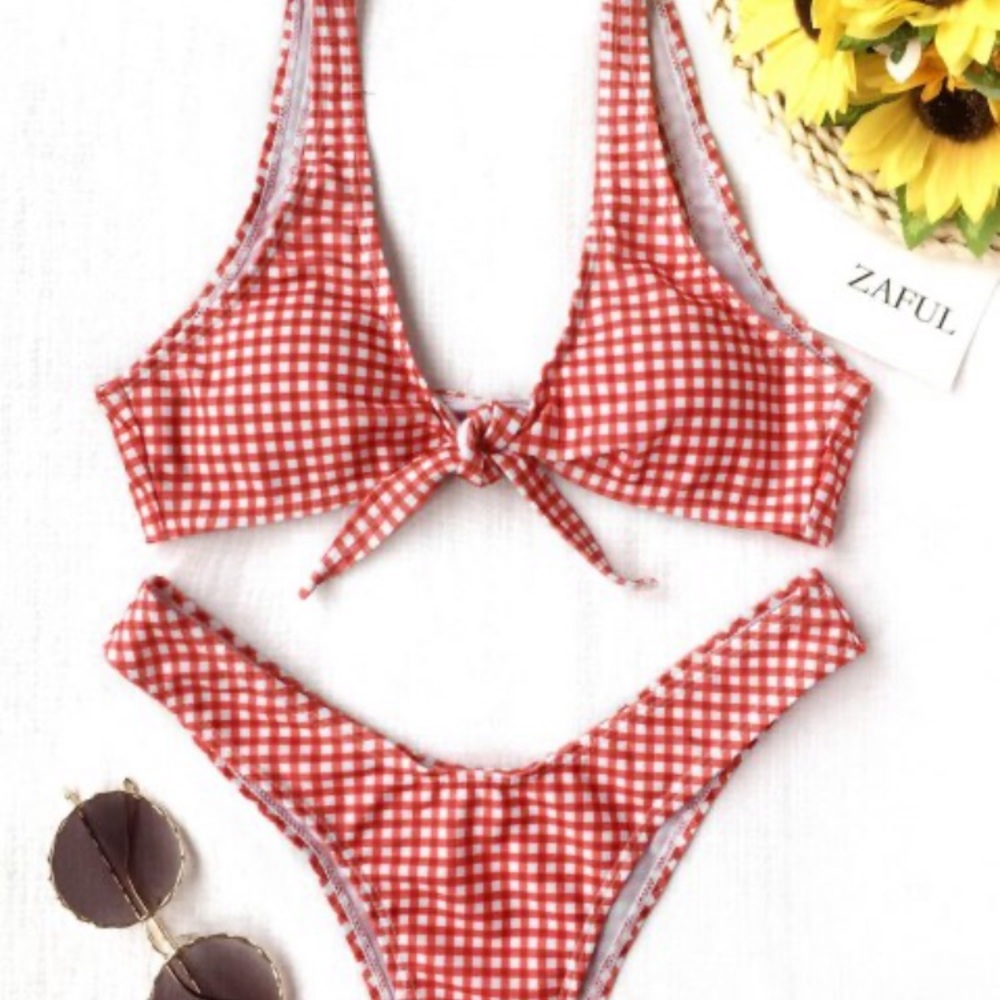 Plaid Bikini